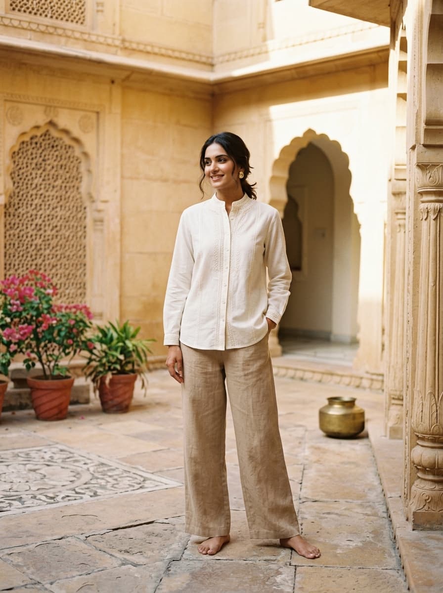 The Aakar Embroidered Shirt