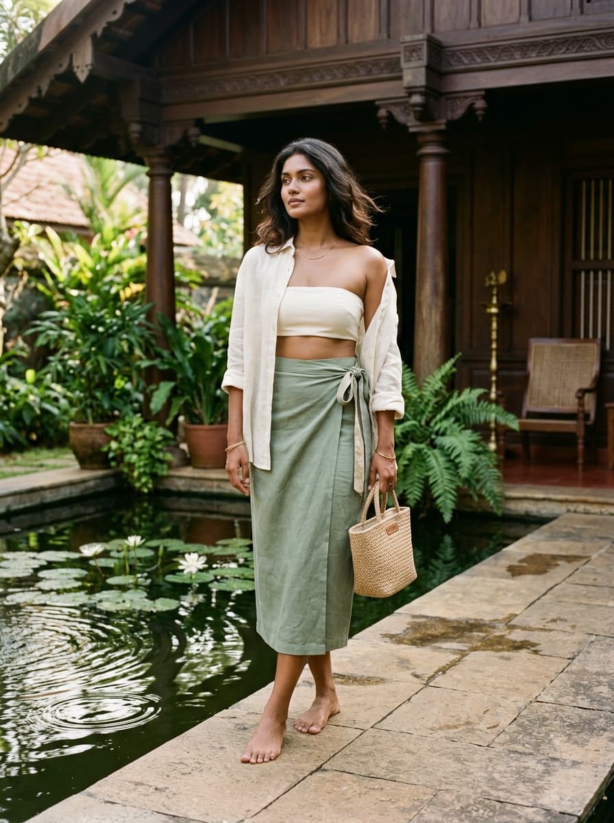 The Air Wrap Skirt