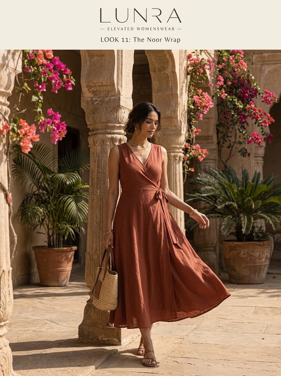 The Calm Wrap Dress