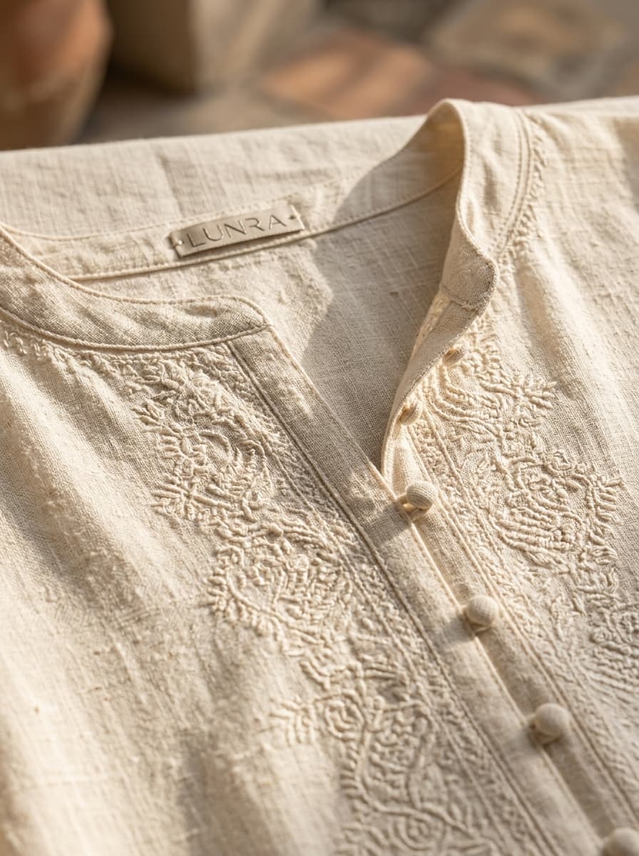 The Dhaaga Straight Kurta 3 of 3