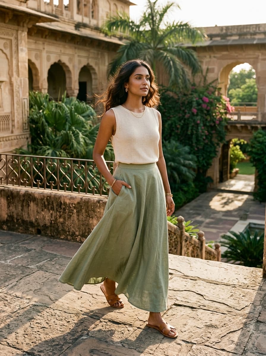 The Drift Maxi Skirt