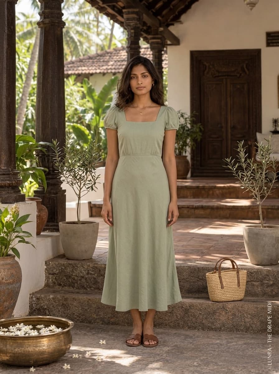 The Ease Midi Dress