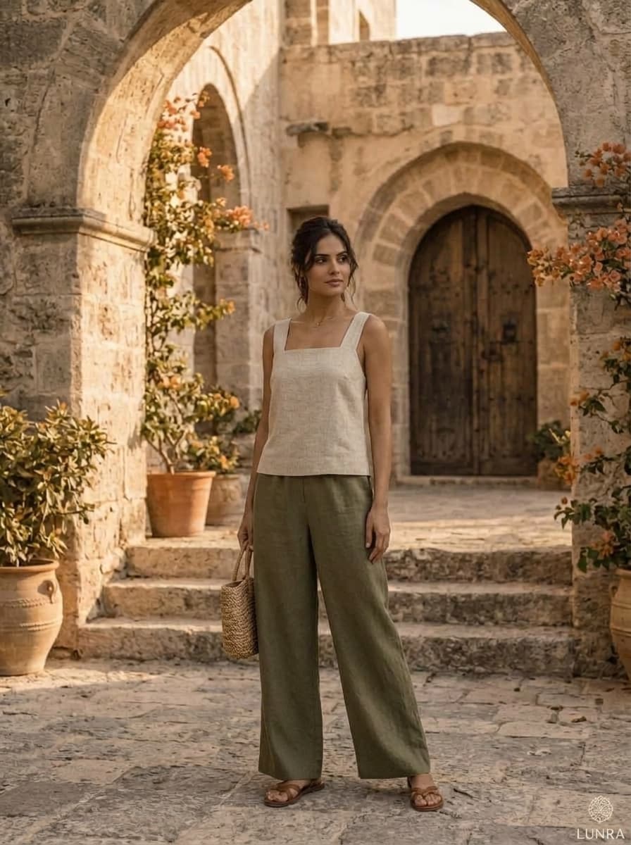 The Field Square-Neck Top