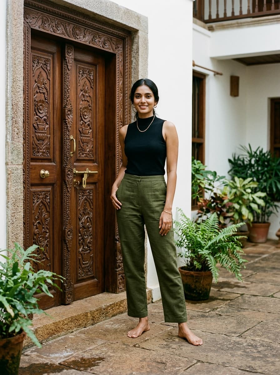 The Grain Straight Trouser