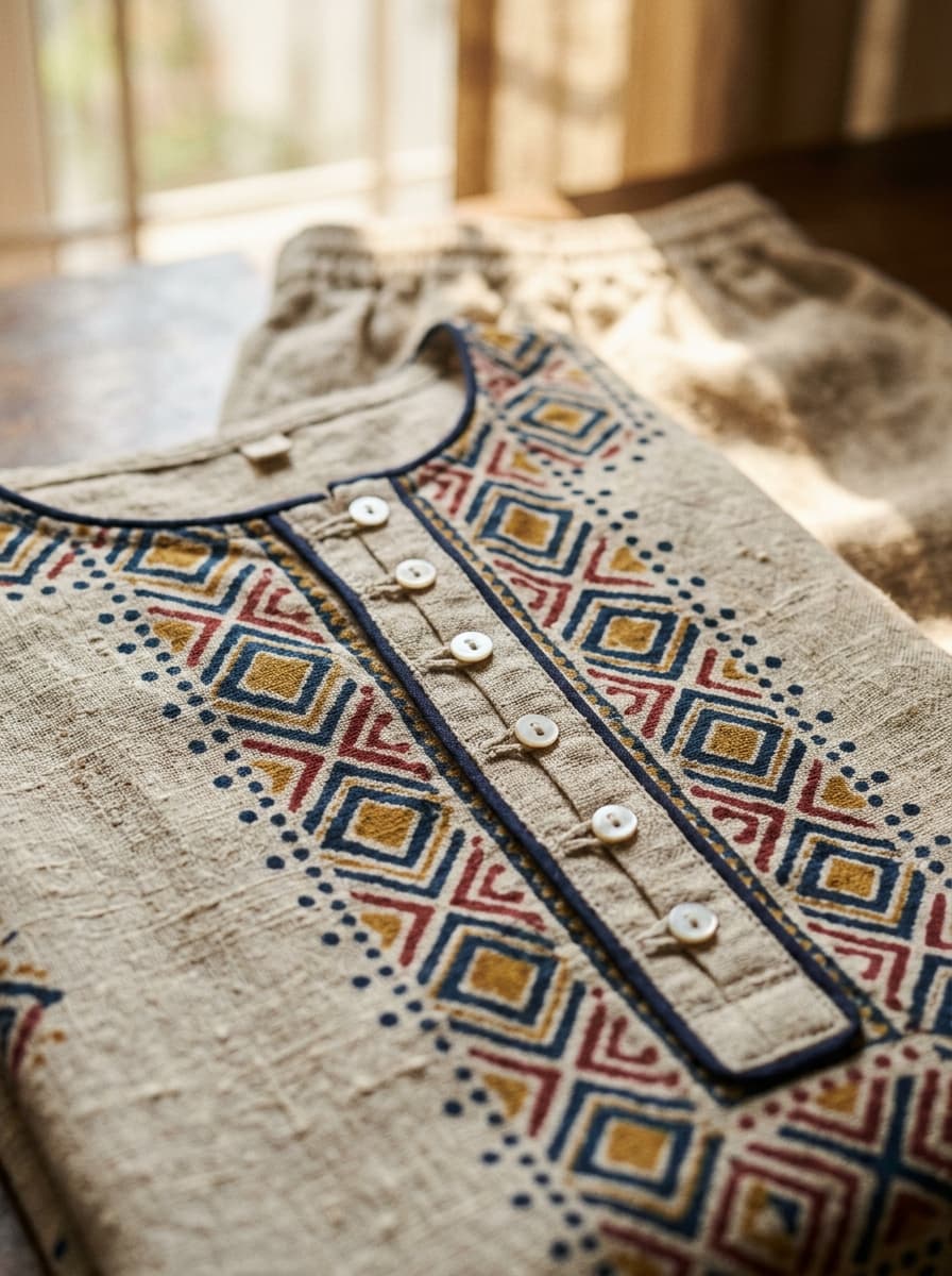 The Meadow Kurta and Pant Set 3 of 3