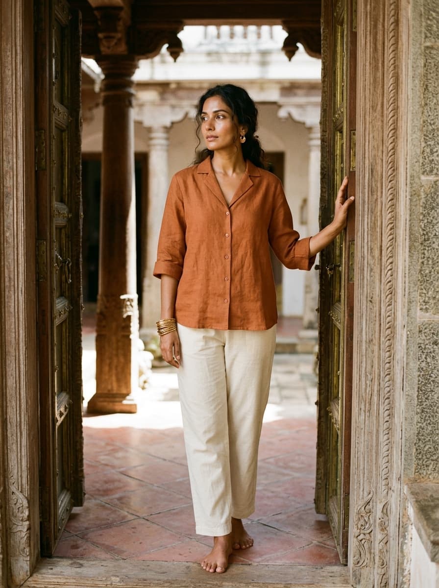 The Saanjh Blouse