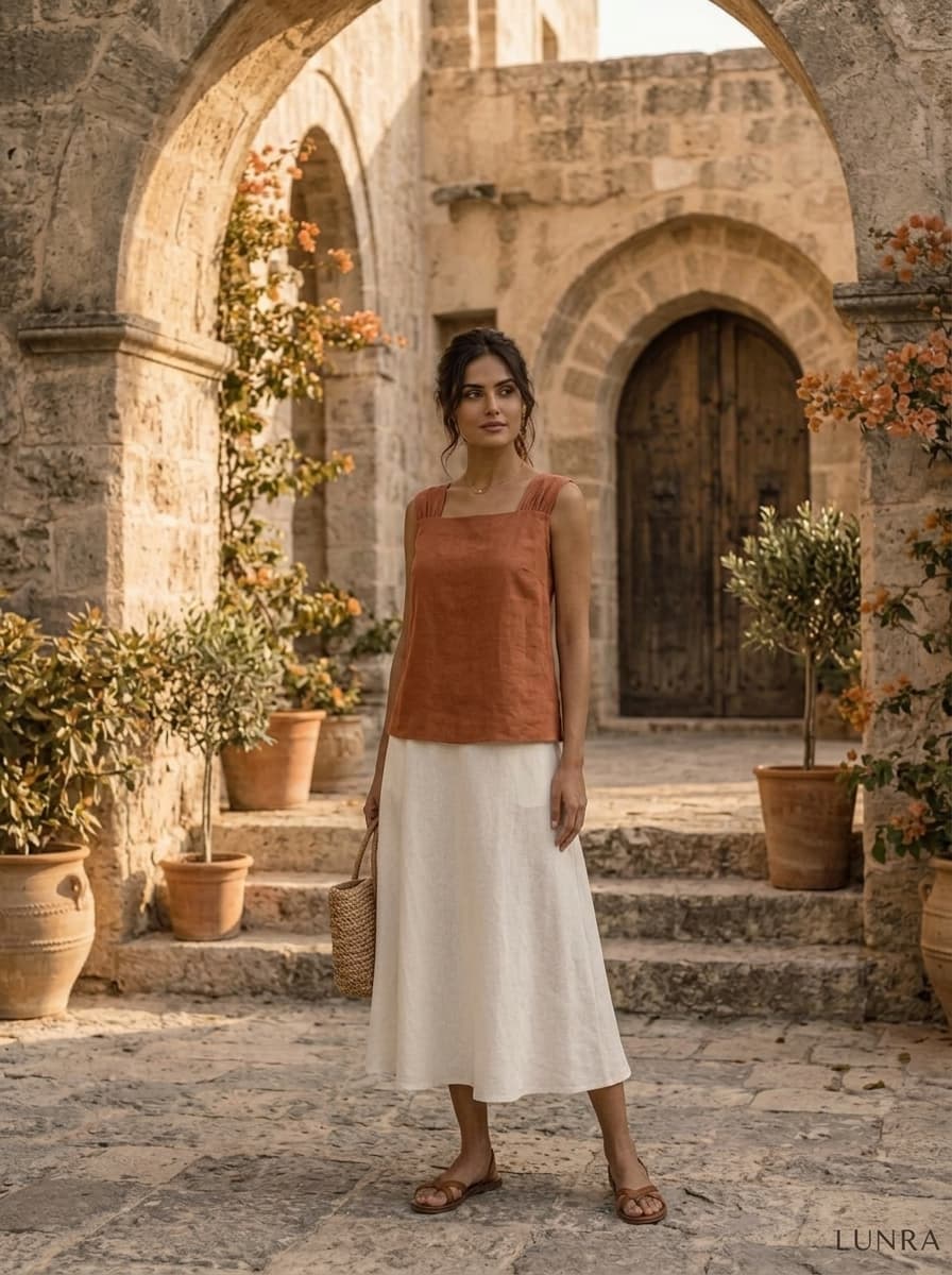 The Soft Square-Neck Top