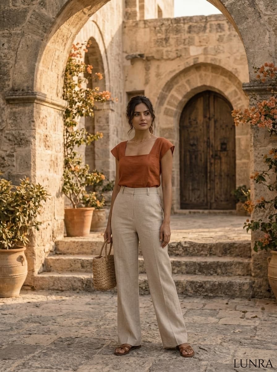 The Trace Square-Neck Top