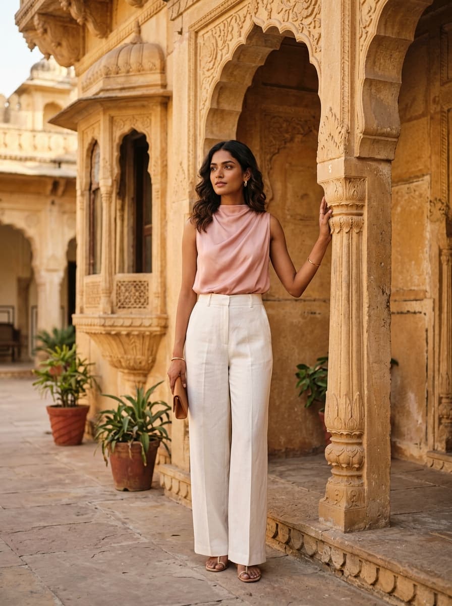 The Bloom Draped Top