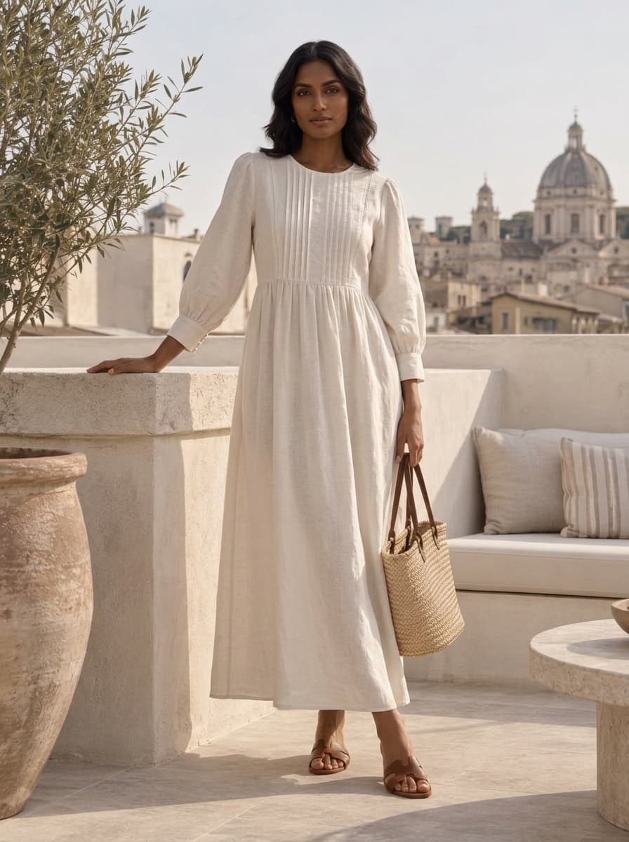 The Line Maxi Dress
